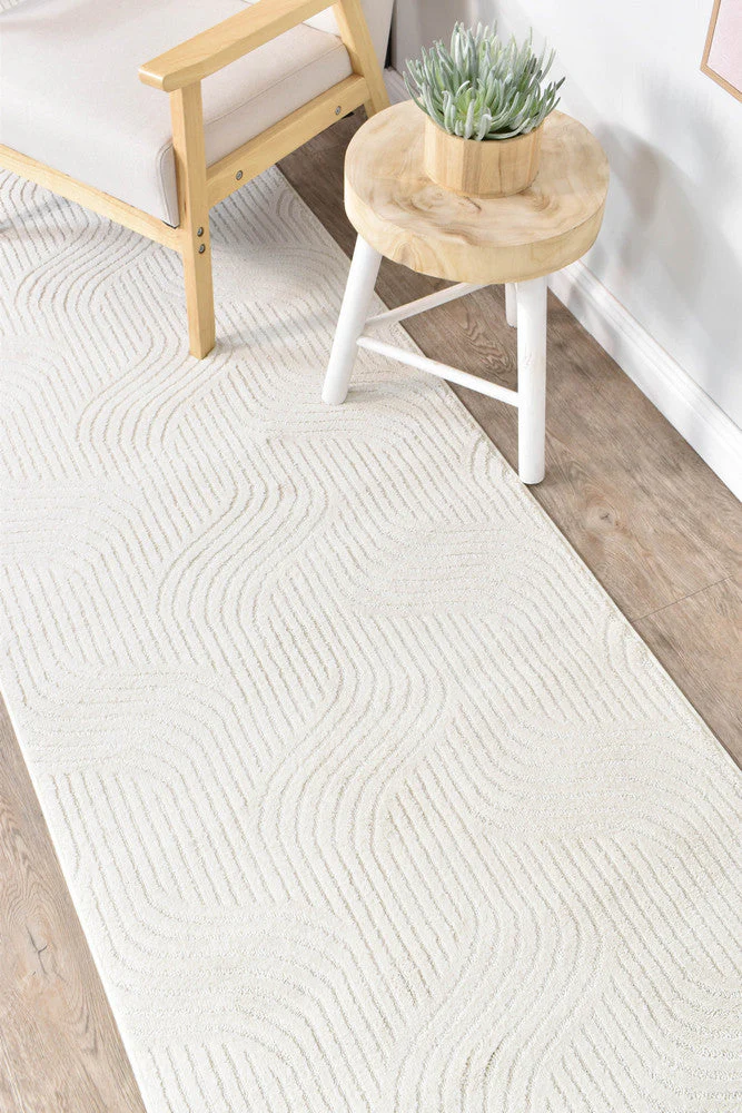 Ontario Ivory Velvet Runner - Image 4