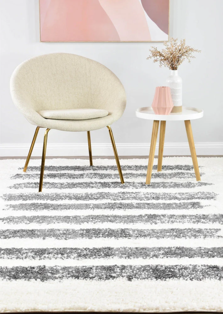Palermo Shaggy Rug 0B470A Dark Grey - Image 11