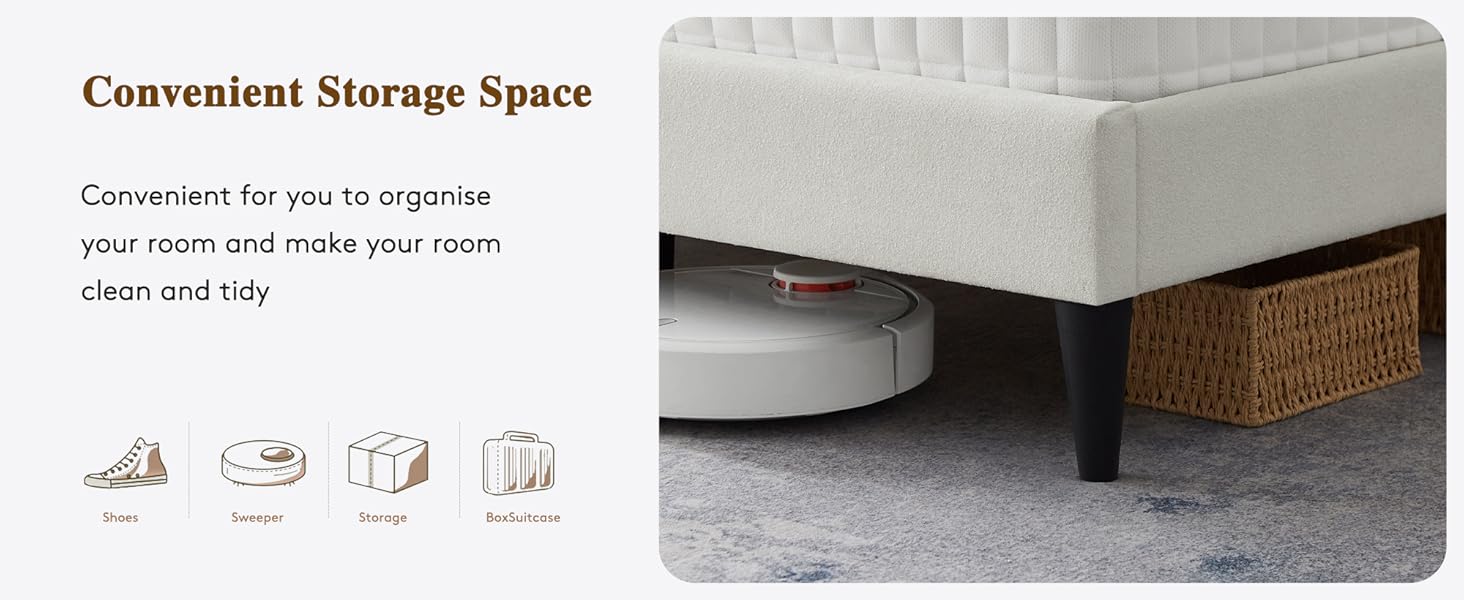 Pearl Fabric Bed - Image 10