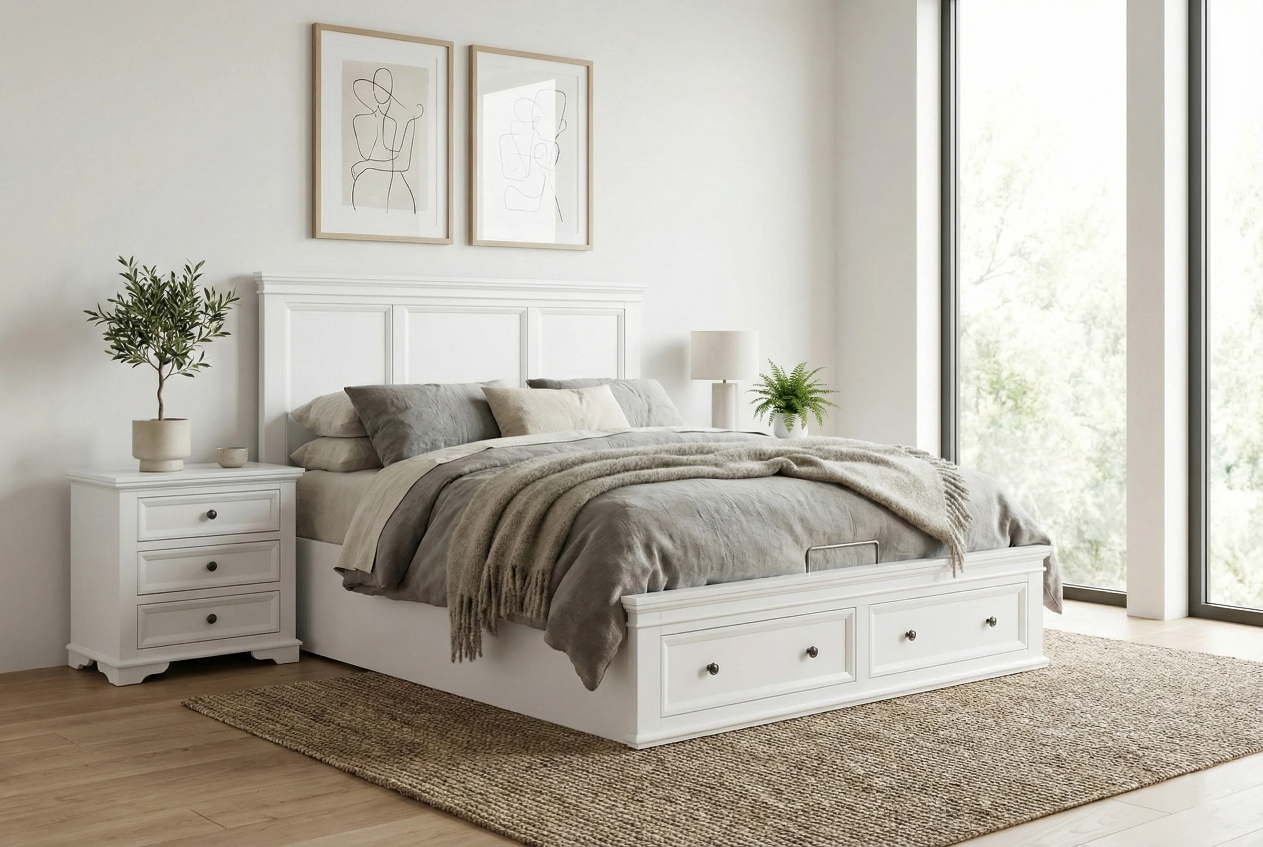 Santosh Lift Storage Bedroom Suite
