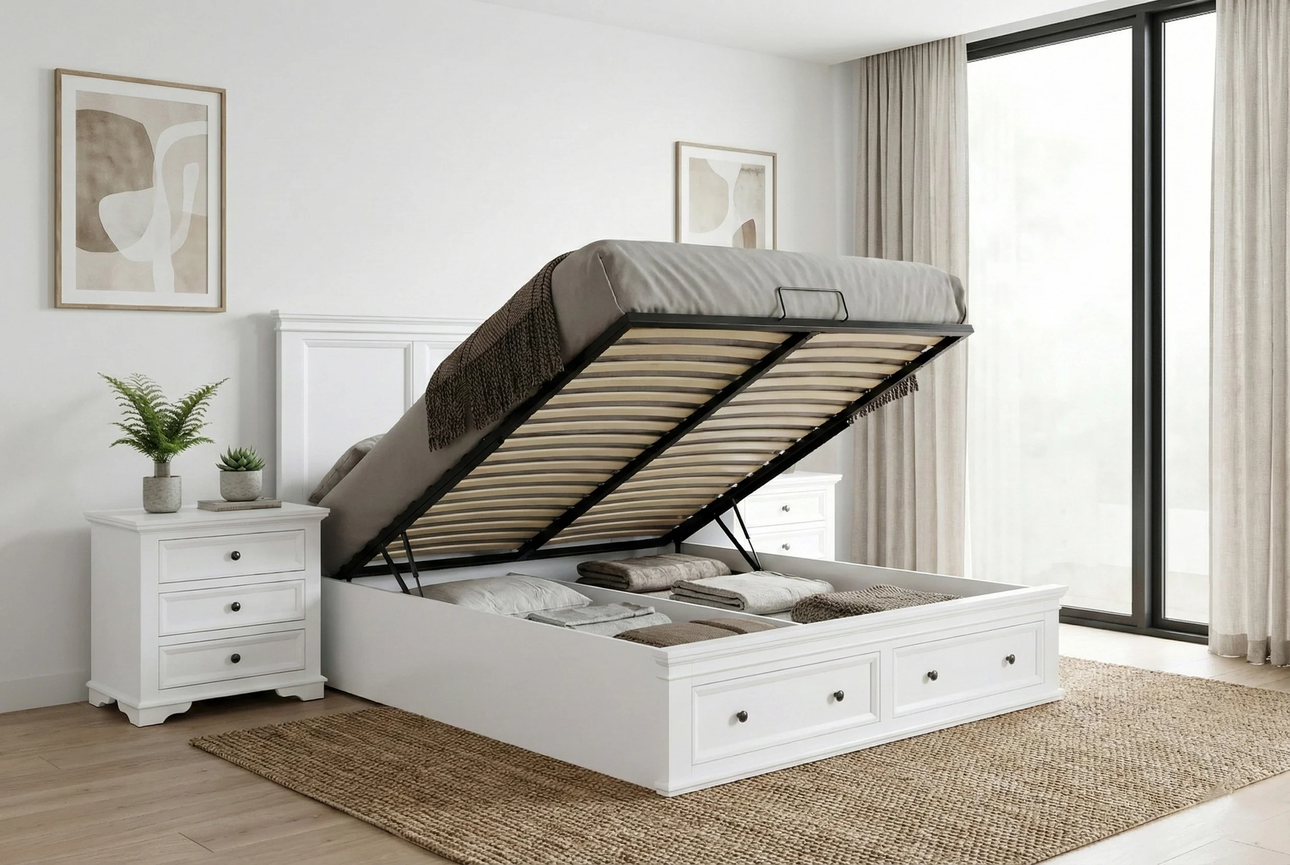 Santosh Lift Storage Bedroom Suite - Image 2