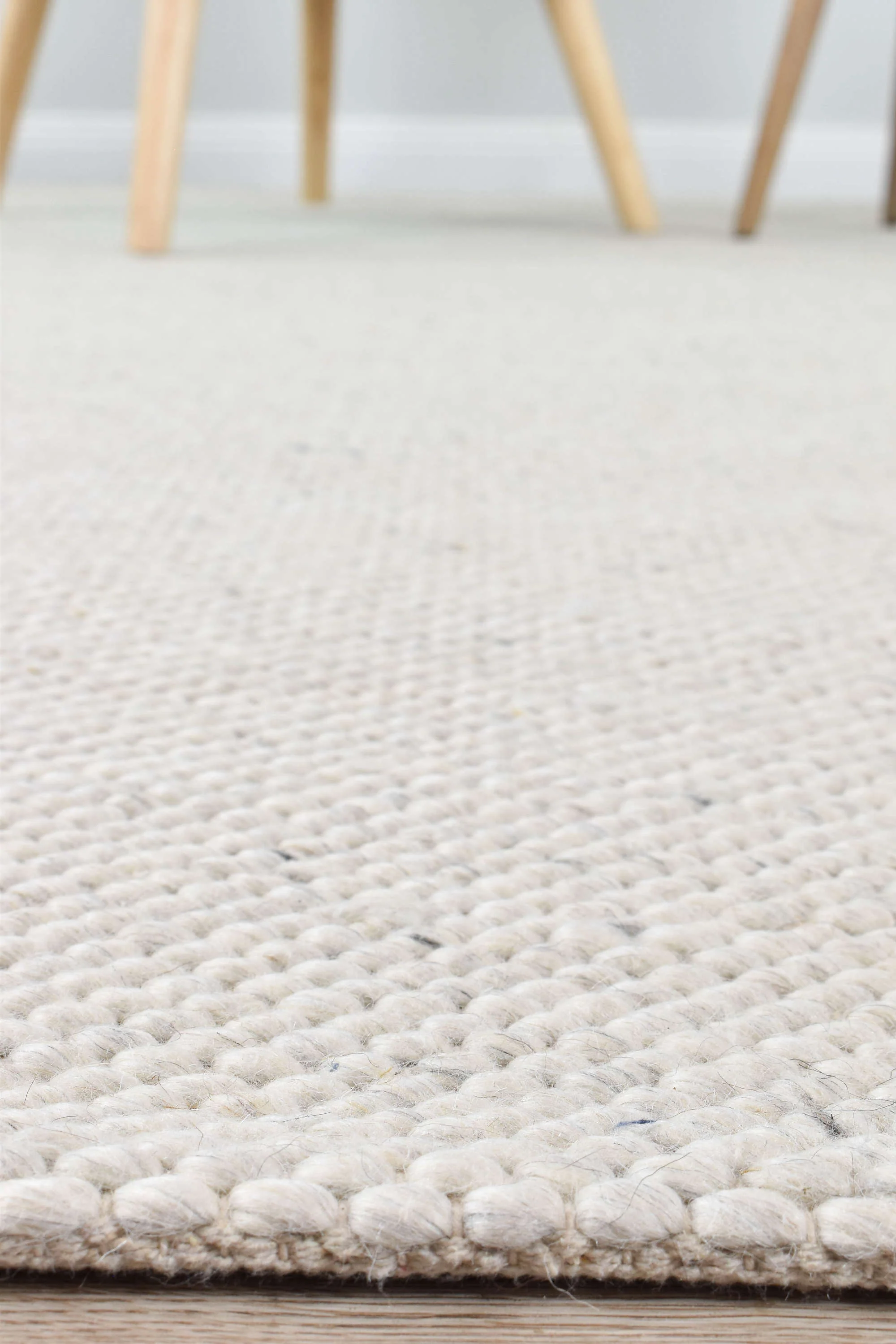 Arcadia Cream Wool Rug - Image 4
