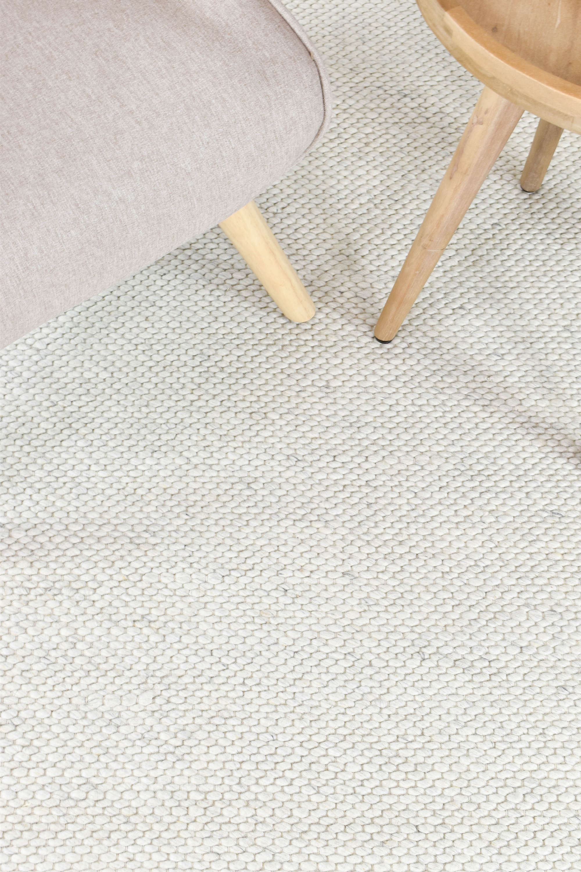 Arcadia Cream Wool Rug - Image 6