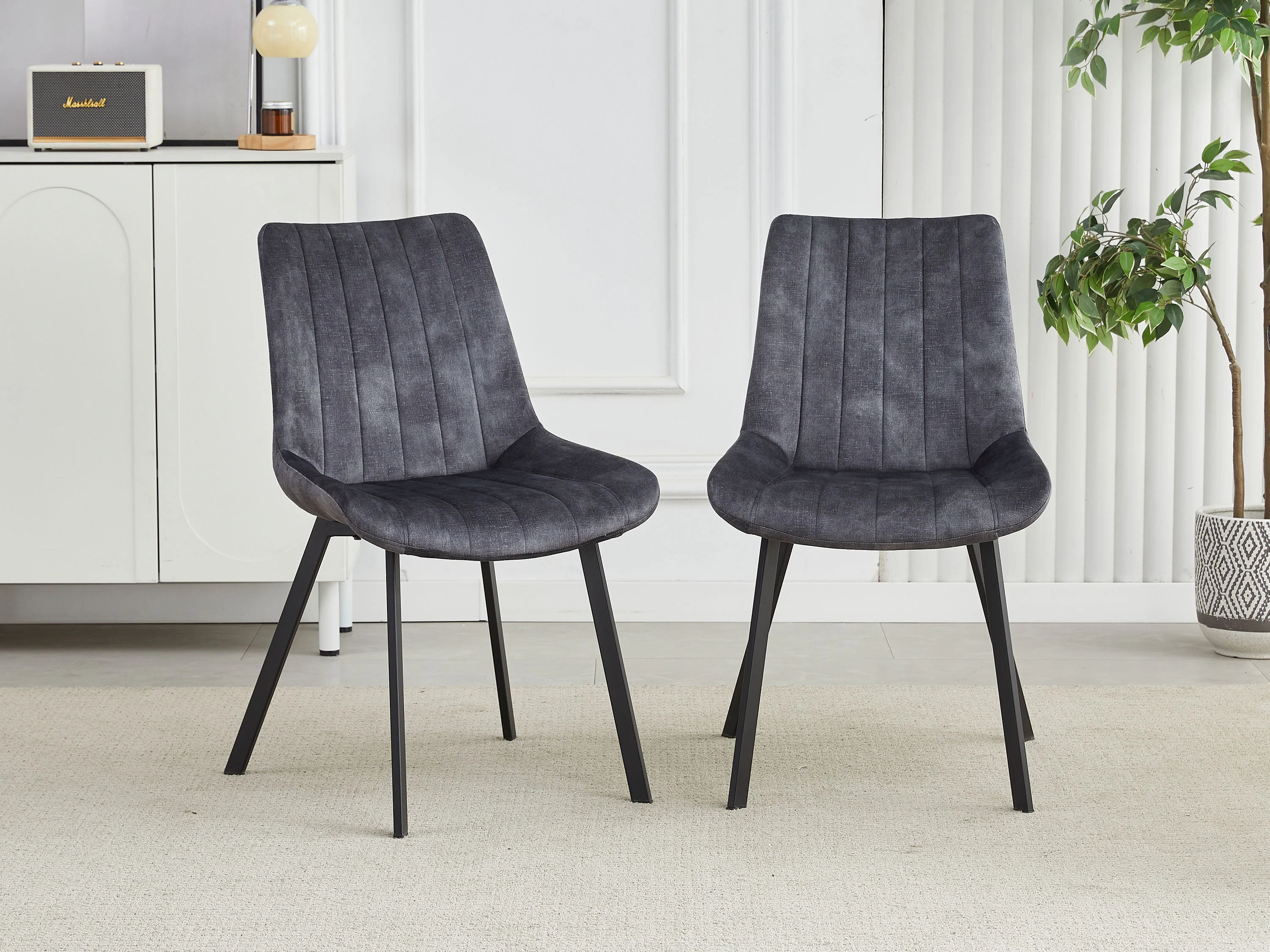 Sloane Fabric Dining Chairs (Set of 4) - Image 4