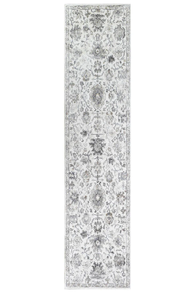 Sofia 678A Pearl Bloom Runner - Image 2