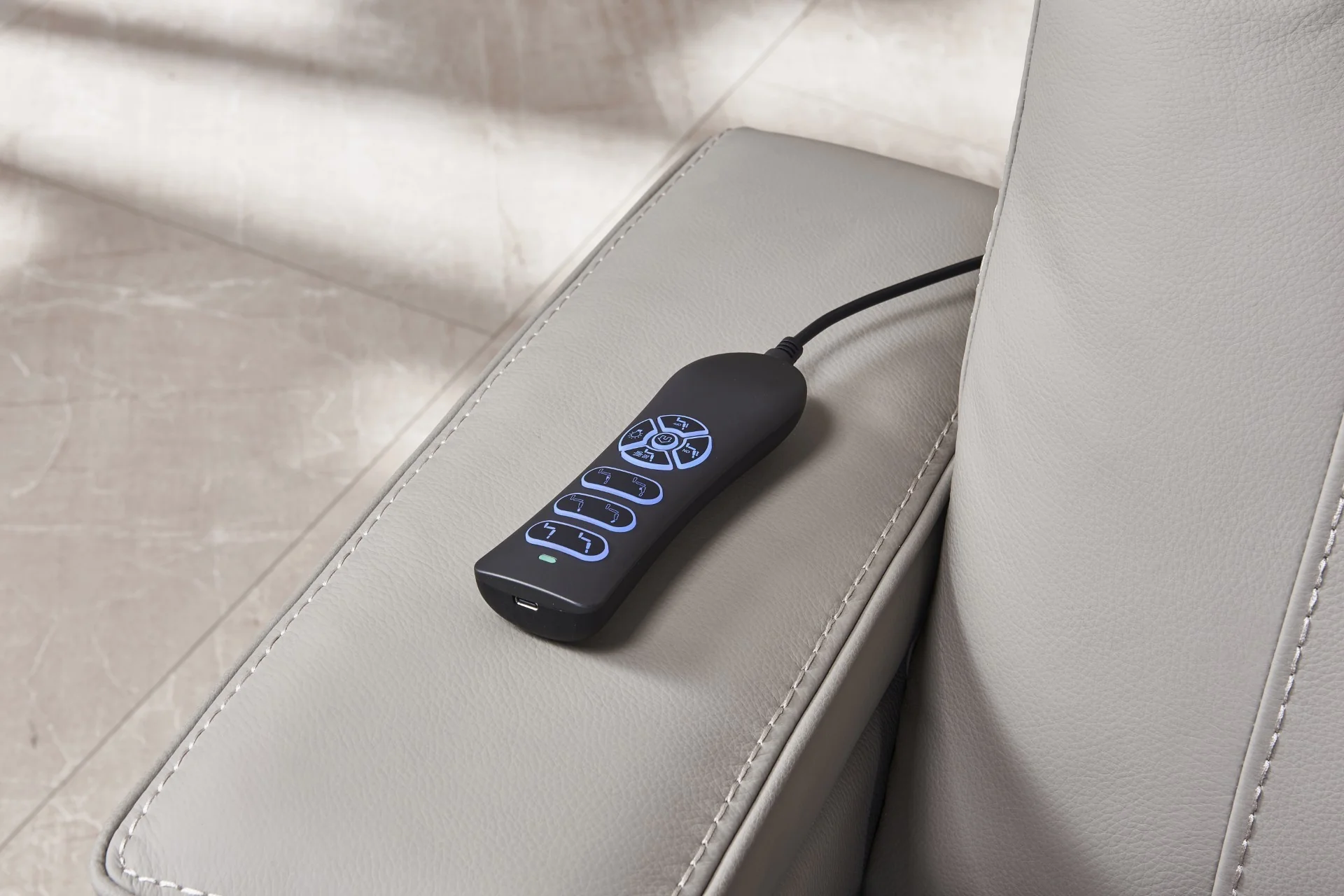Stadium Leather Electric Home Theatre Lounge - Image 5