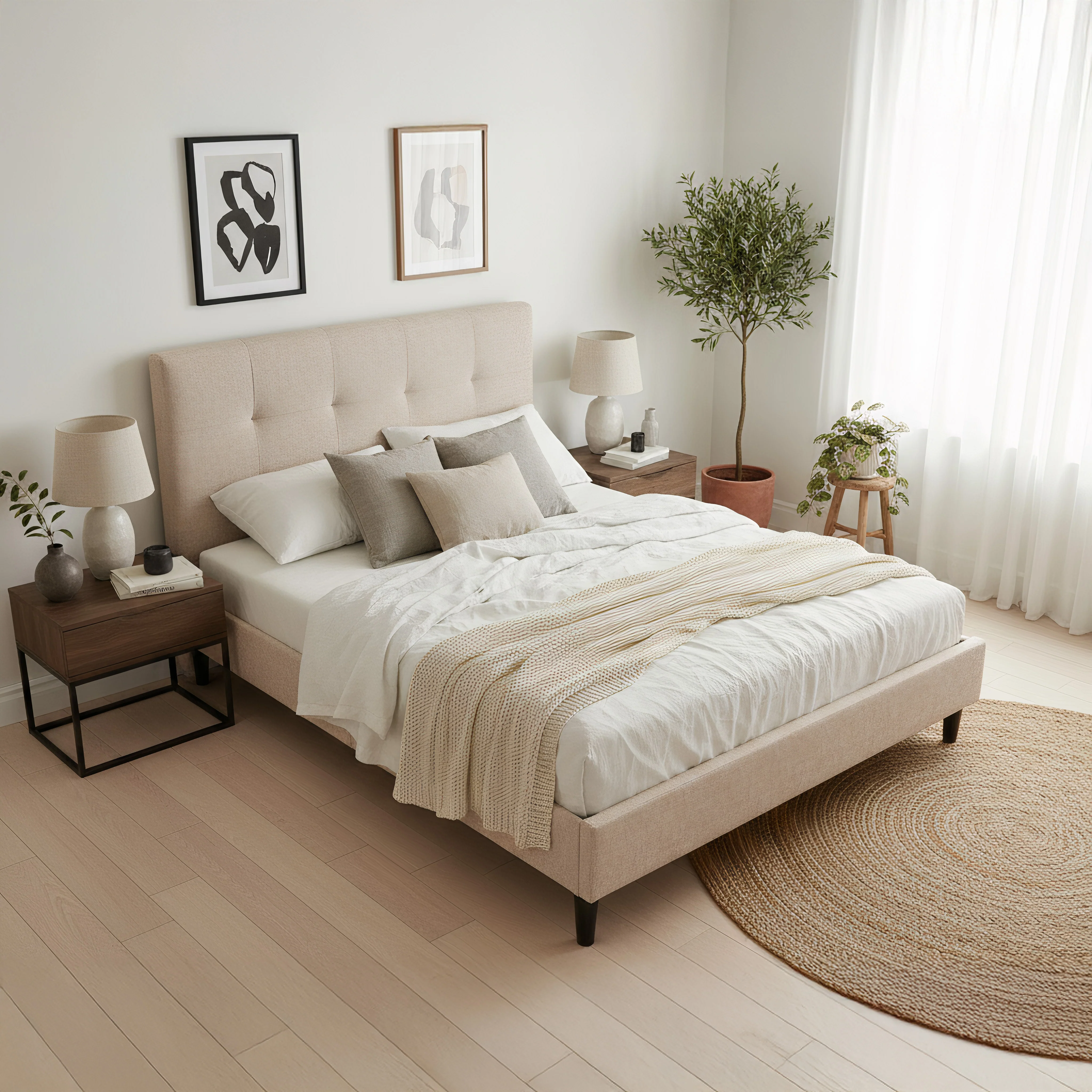 Susan Fabric Bed - Image 2