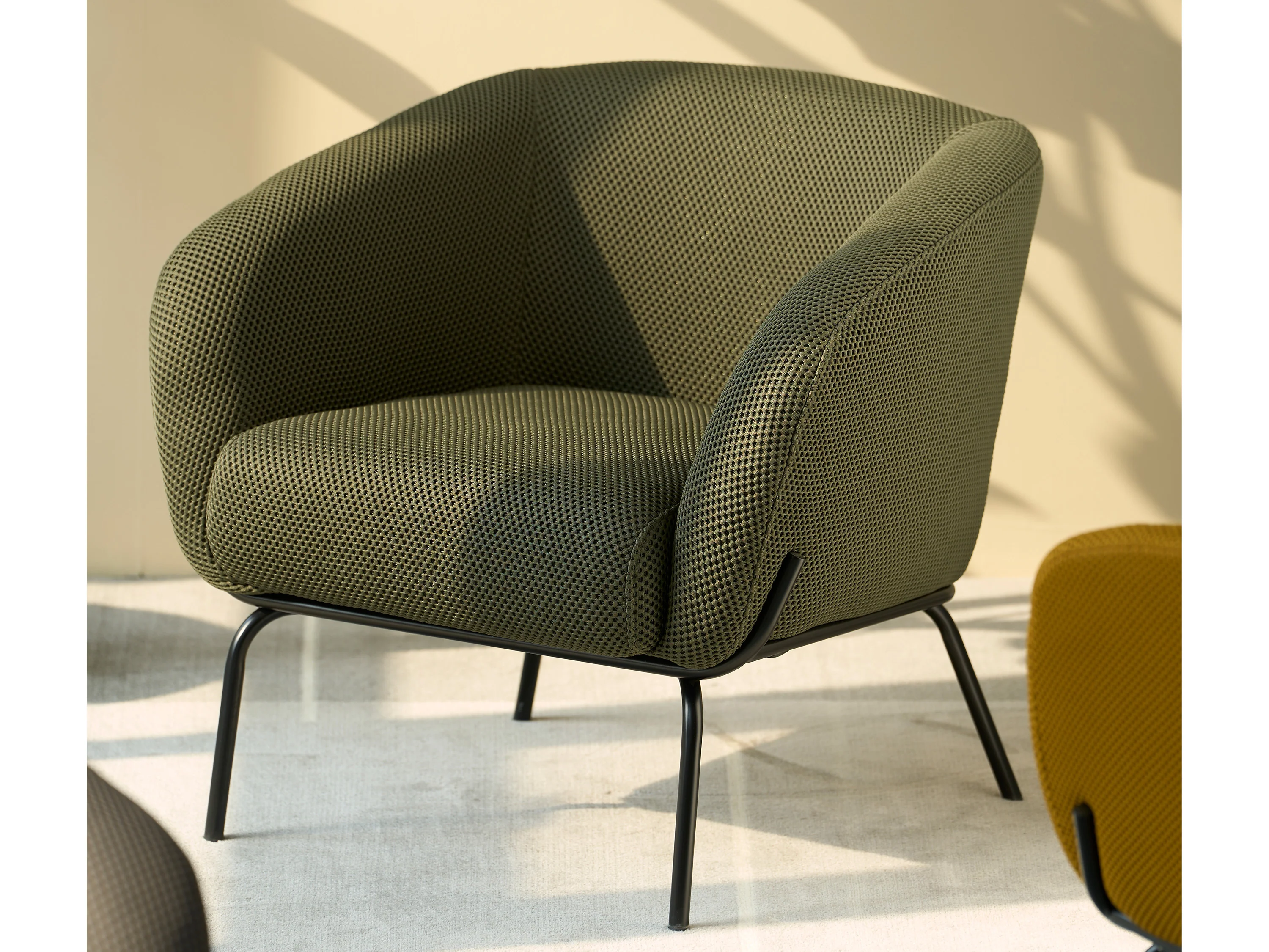 Tina Fabric Arm Chair - Image 11