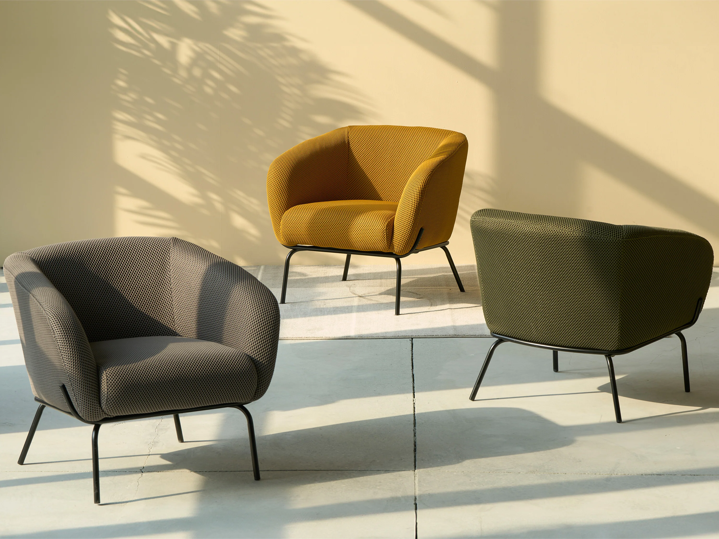 Tina Fabric Arm Chair - Image 13