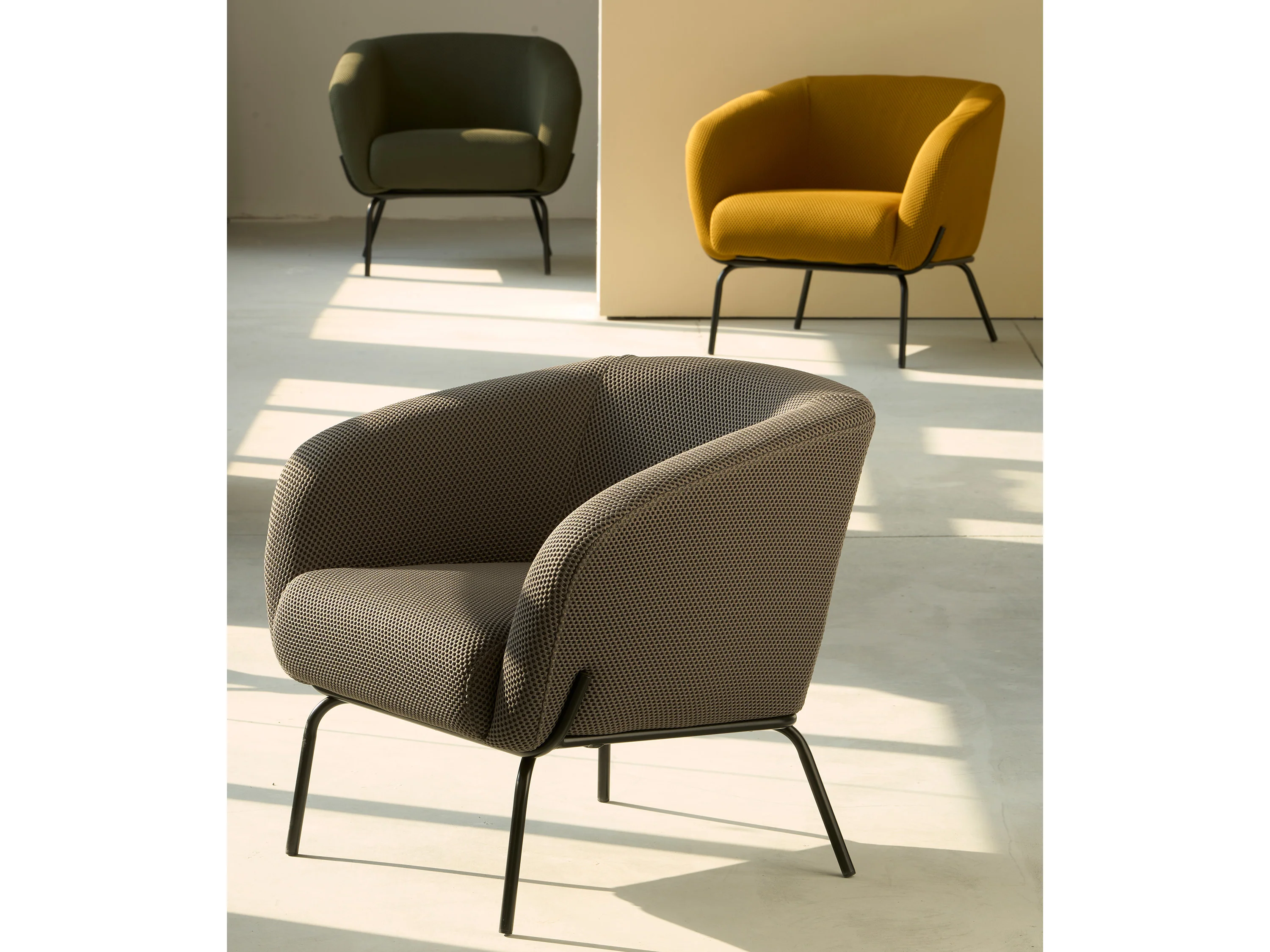 Tina Fabric Arm Chair - Image 14
