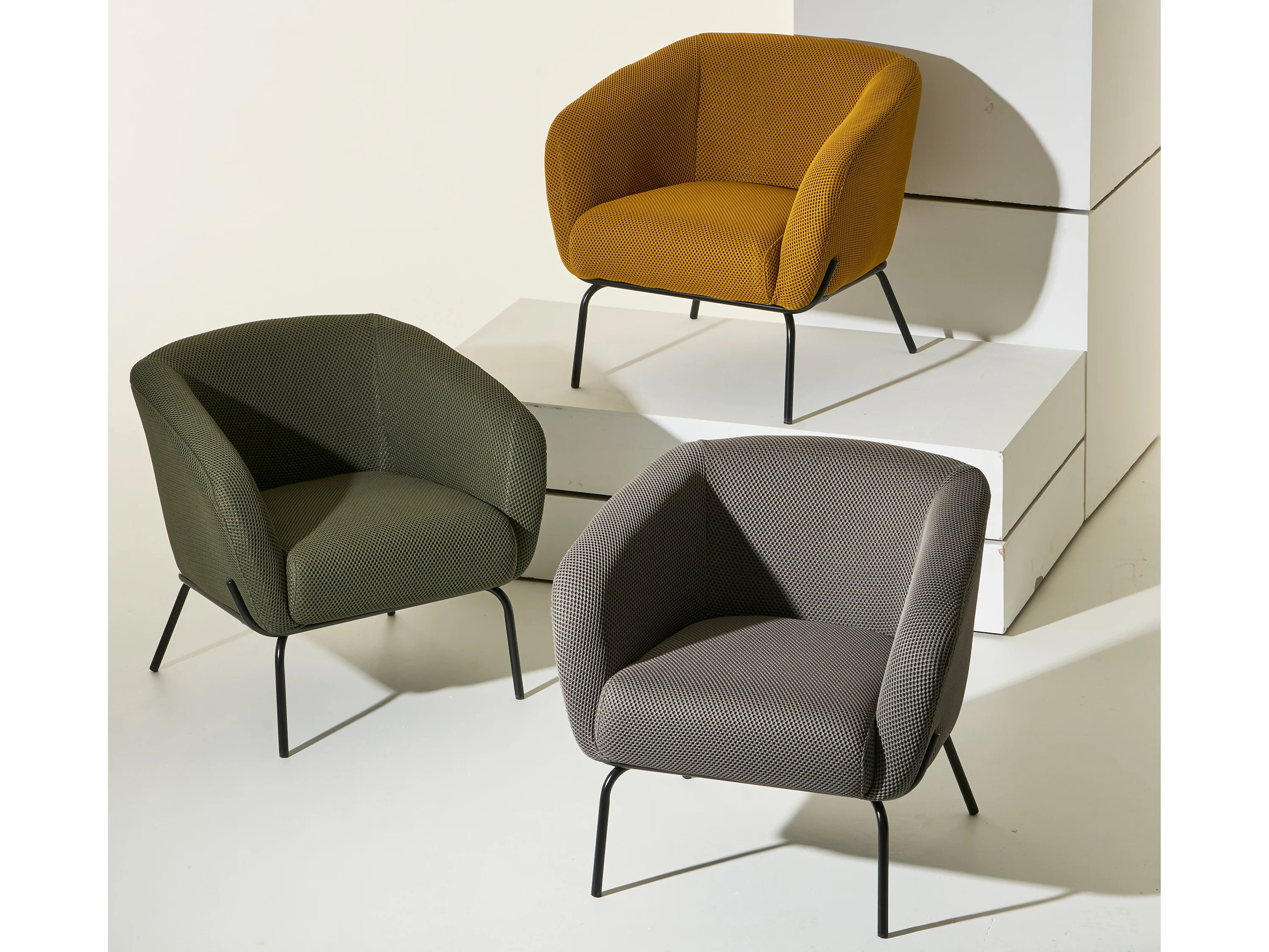 Tina Fabric Arm Chair - Image 15