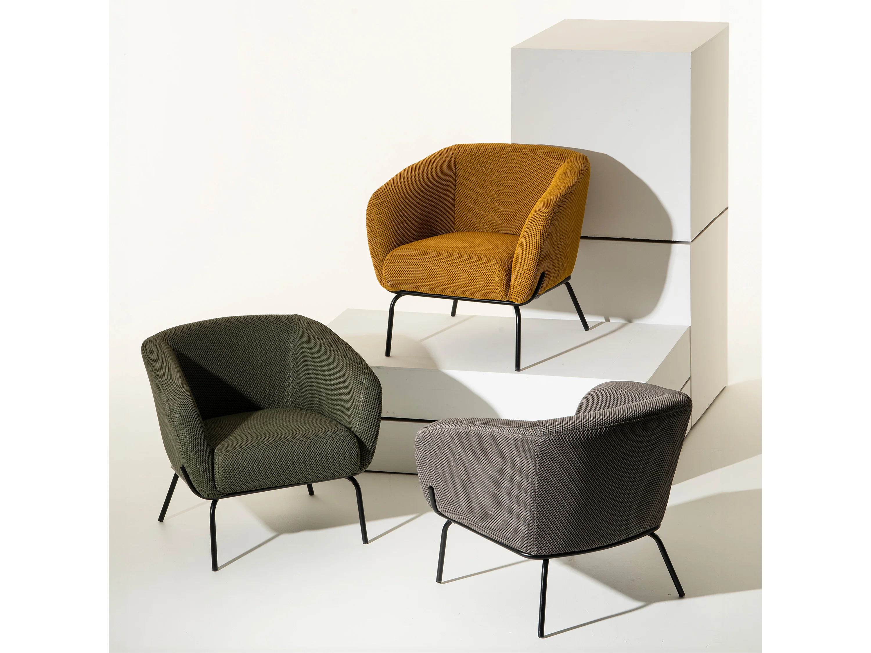 Tina Fabric Arm Chair - Image 16