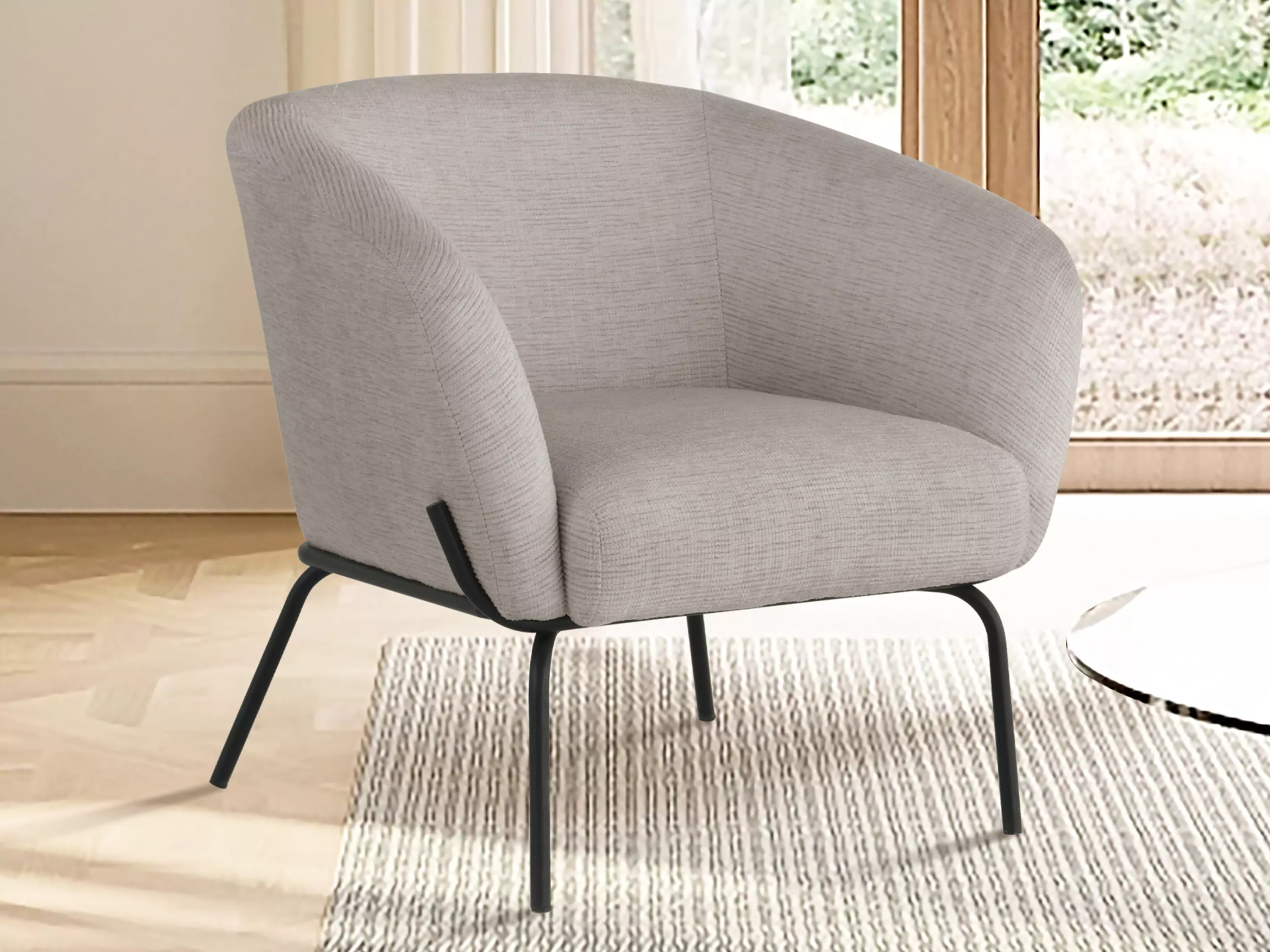 Tina Fabric Arm Chair - Image 21