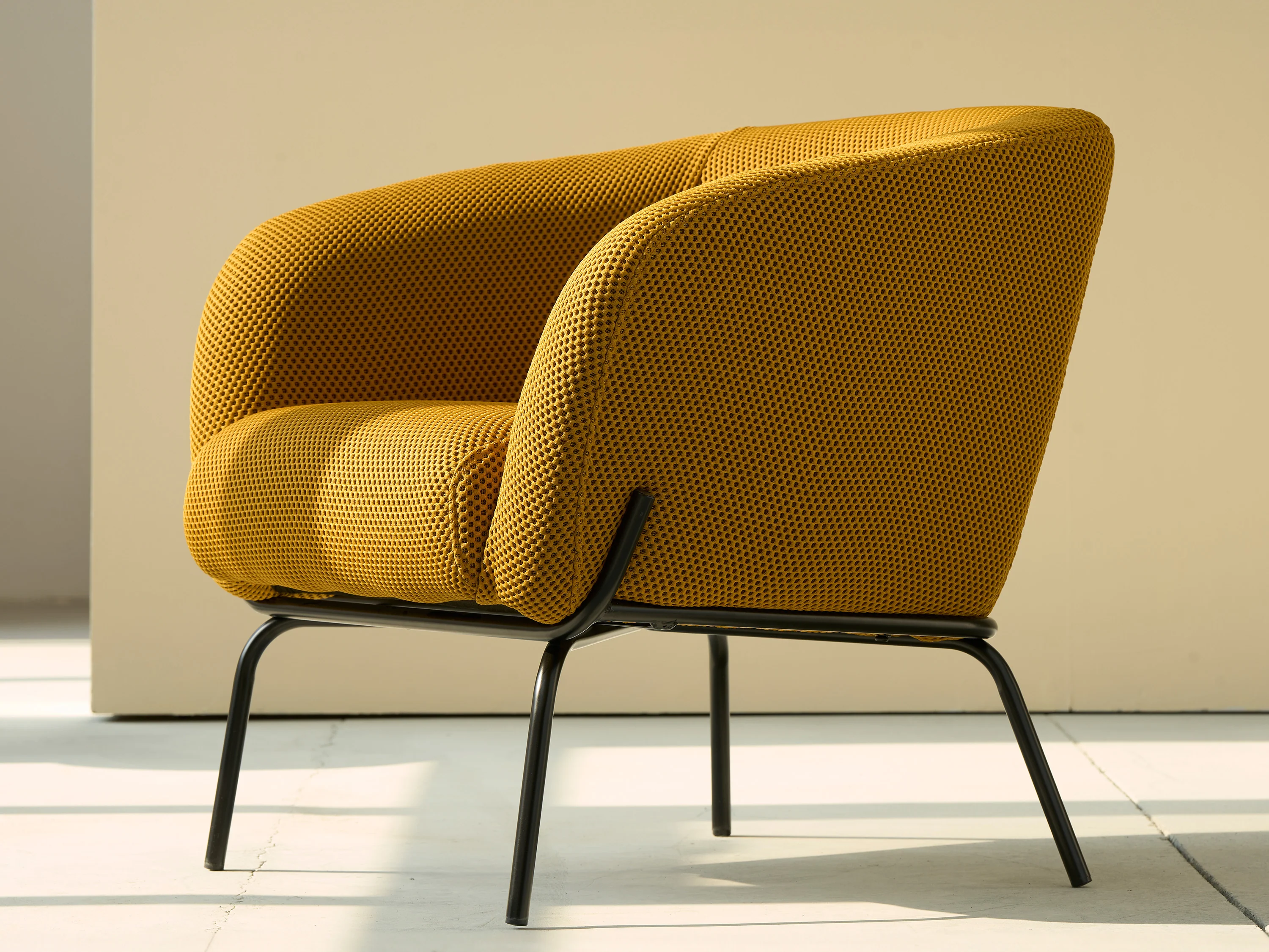 Tina Fabric Arm Chair - Image 3