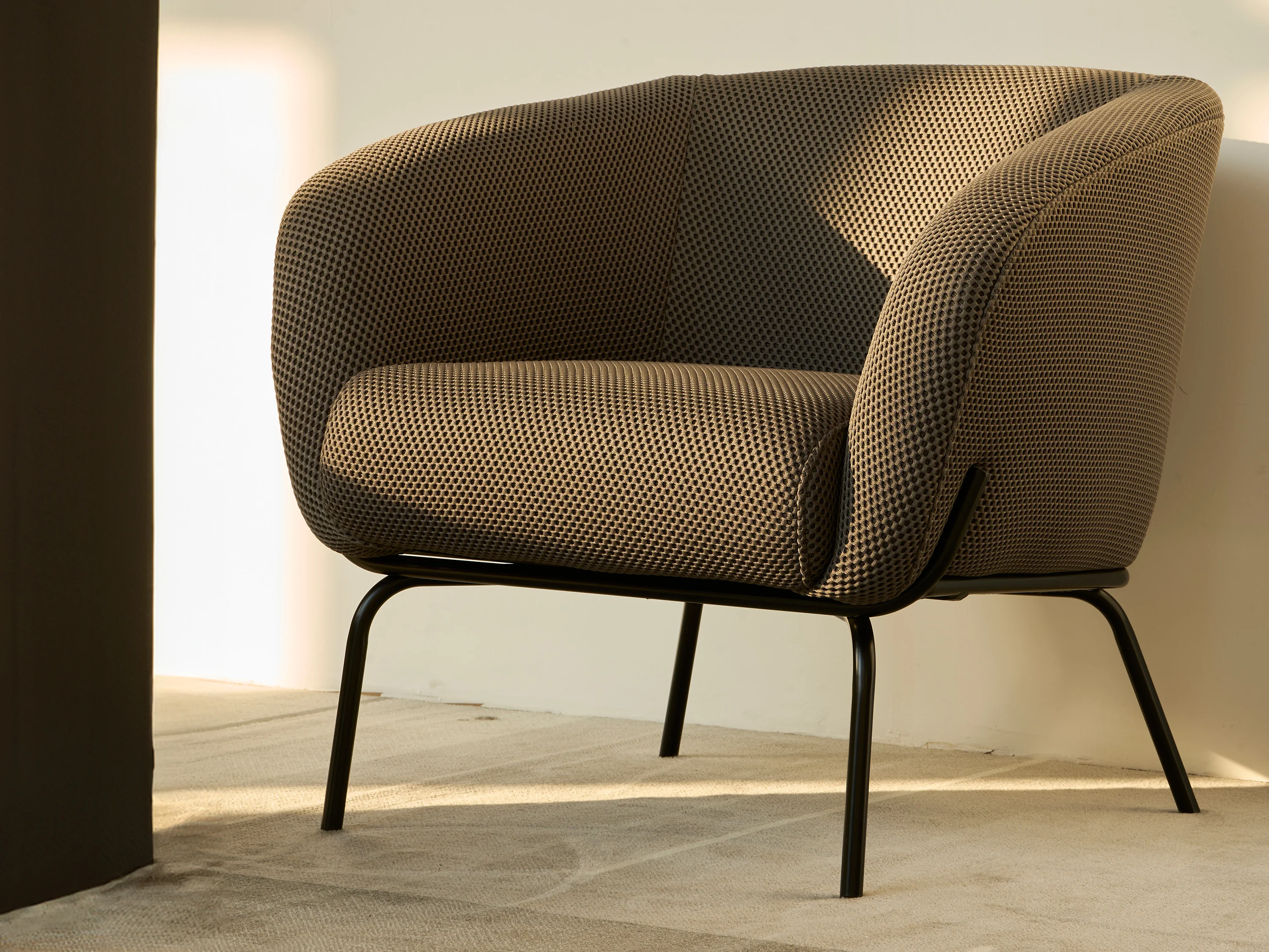 Tina Fabric Arm Chair - Image 7