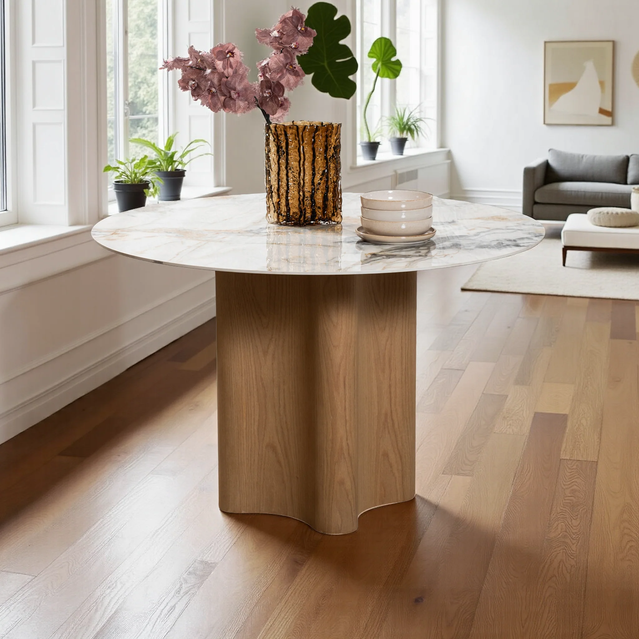 Titoni Round Dining Table - Image 2