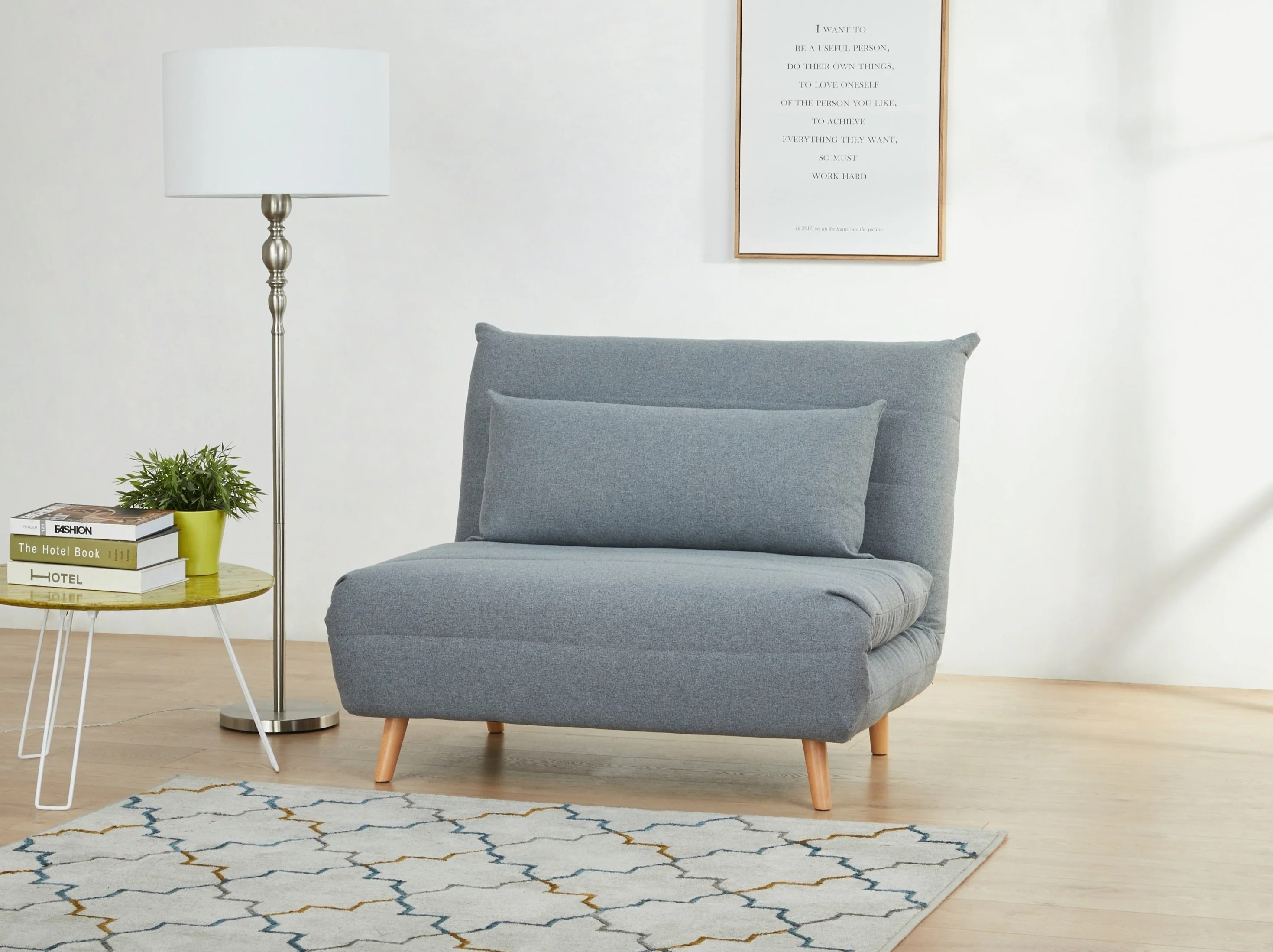 Twin Fabric Sofabed - Image 3