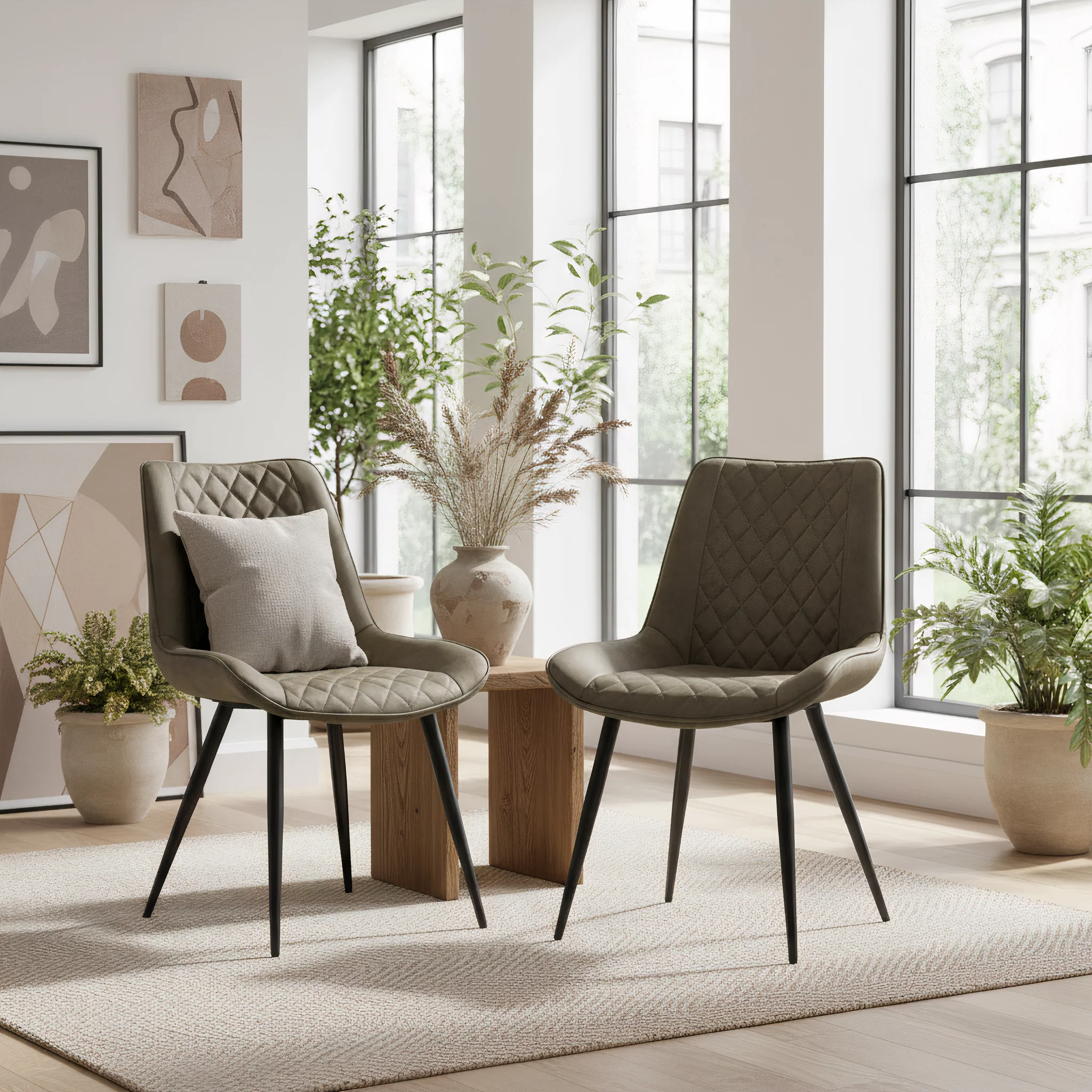 Tyler Fabric Dining Chairs (Set of 2) - Image 17
