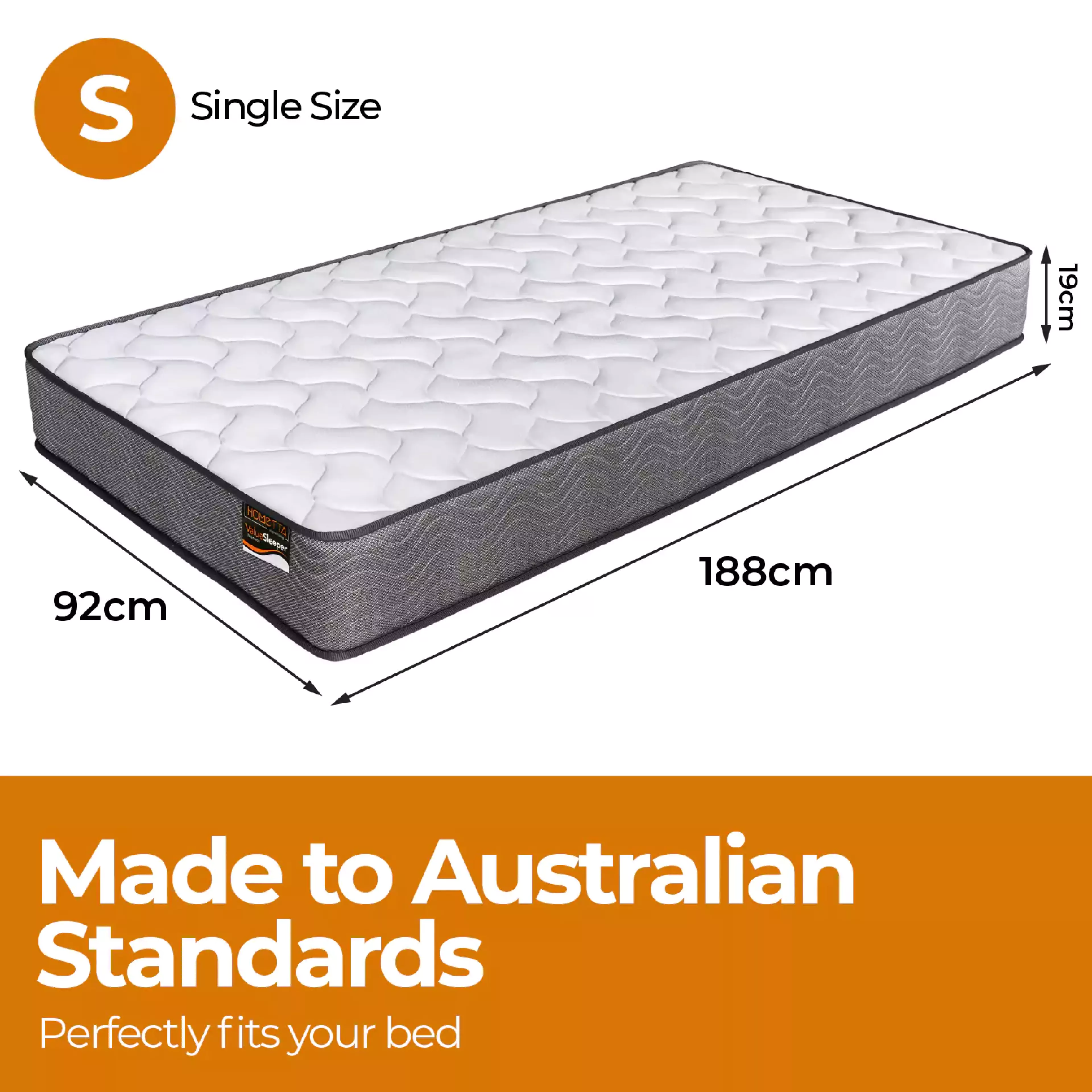ValueSleeper 3-Zone Orthopaedic Pocket Spring Mattress - Image 16