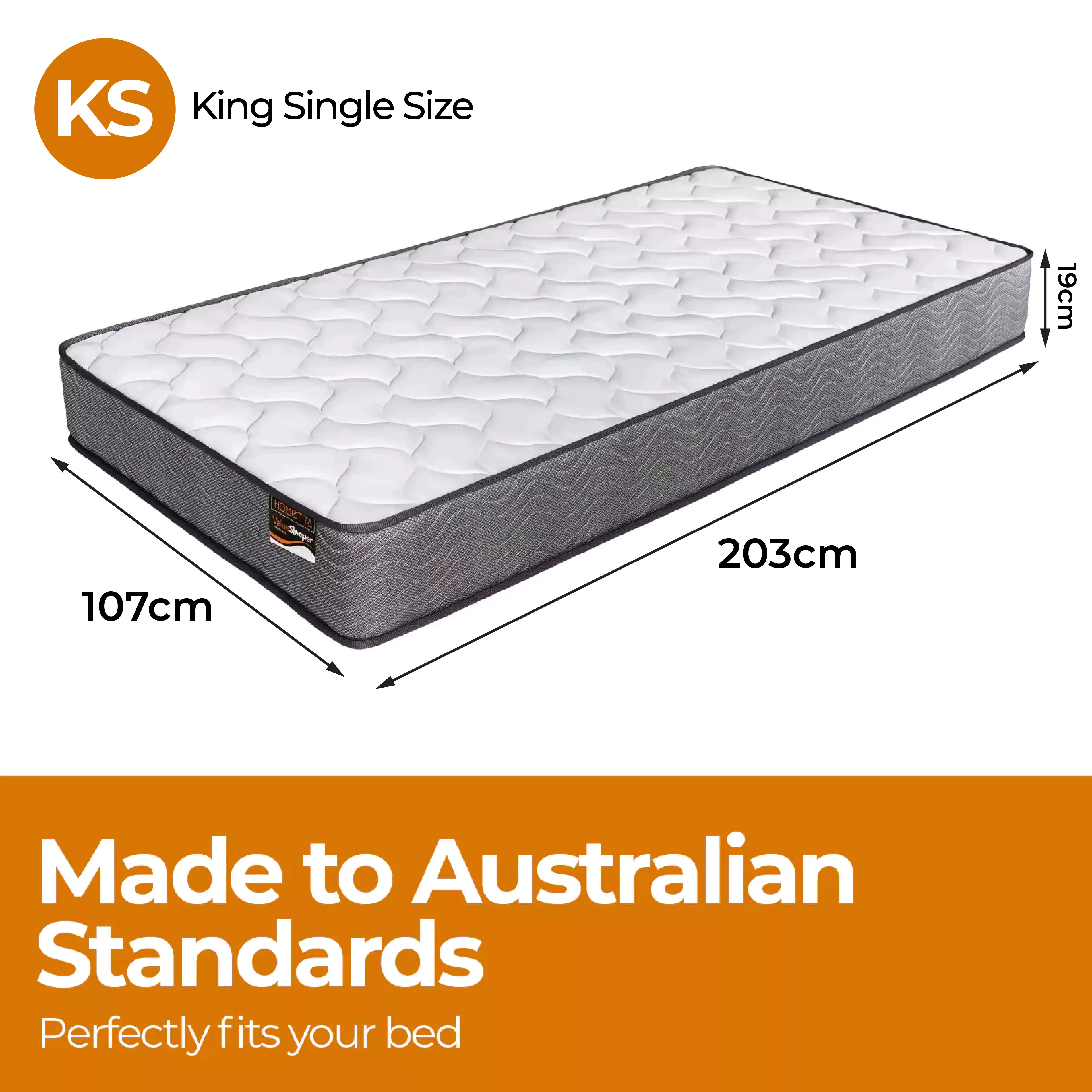 ValueSleeper 3-Zone Orthopaedic Pocket Spring Mattress - Image 17
